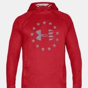 under armour men's freedom tech quarter zip pullover